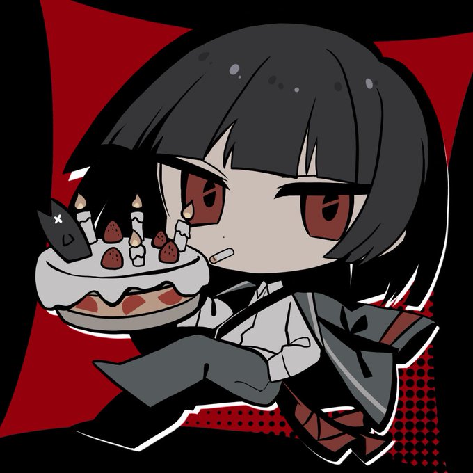 「バースデーケーキ 赤目」のTwitter画像/イラスト(新着)