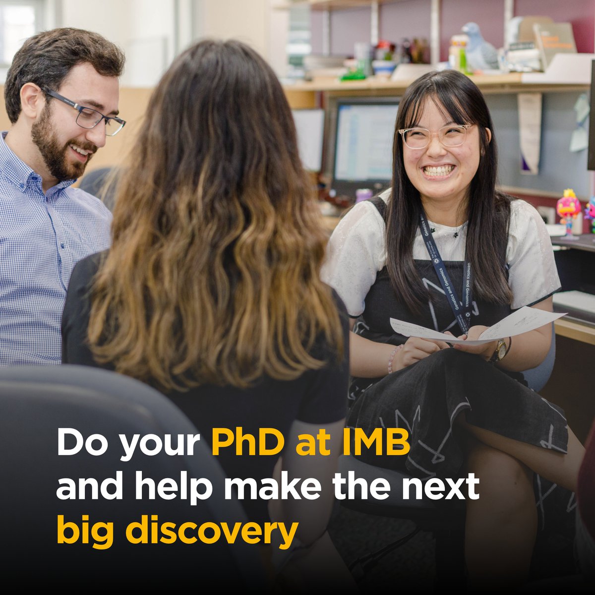 Recruiting now for #PhDs 💜
Explore projects in antimicrobial resistance(#AMR) , #cancer, #vascular biology, #venoms research (for #pain relief, #stroke and more), #genetics and #genomics, #immunology, #StrepA, #IBS, and much more
🔗 For more: bit.ly/3qpS01K
#UQ