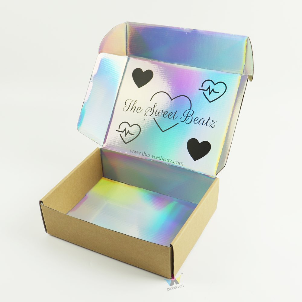 dgcrownwin's tweet image. holographic shipping boxes #shippingbox #boxfactory