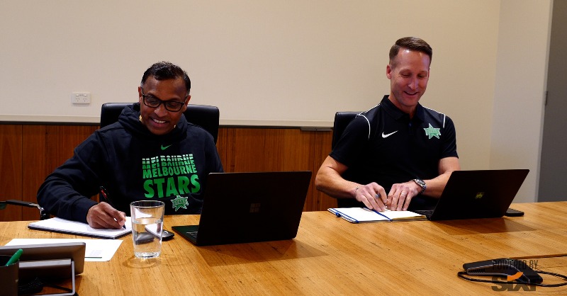 StarsBBL's tweet photo. 📺 Ahead of the first ever WBBL Overseas Player Draft, see who the Stars are thinking about taking at Pick 4. @SixtAustralia