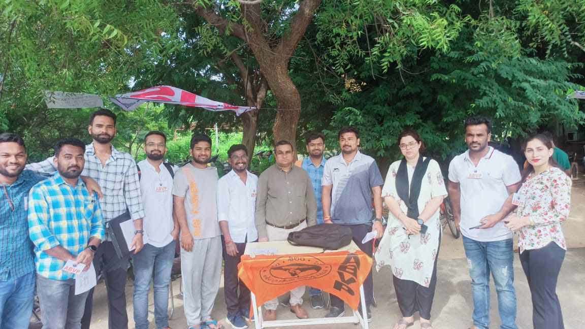 abvphcu's tweet photo. ABVP-HCU helpdesk for PhD counseling (2023-24). https://t.co/pViag1PLfq