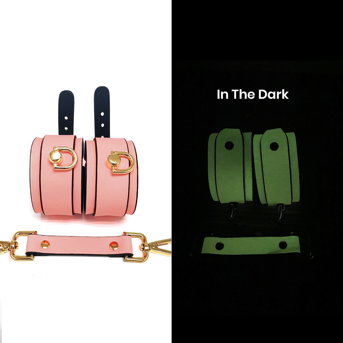 💞【LUMINOUS SM
HANDCUFFS】Daviscom bdsm handcuff can emit
fluorescent light in the dark. and you can easily control her/him. Let you release more passion in the dark.🪢✨🔥 #bondage #bondagegear #bondagecollar #restraint #restraints #fetishgear #bdsm #bdsmlove #bdsmplay