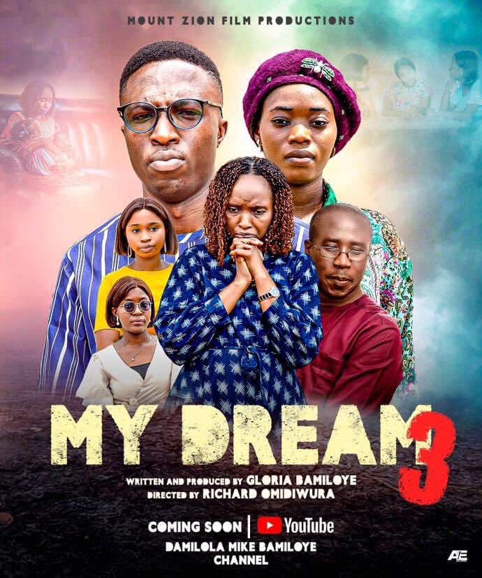jesusplugtv's tweet photo. MY DREAM 3 | Drops this Sunday on YouTube🥰🔥
#mountzion #JesusPlugTV #MikeBamiloye
#DamilolaMikeBamiloye #mydream #movies @dbamiloye @mikebamiloye https://t.co/IDUSUmn3Gm