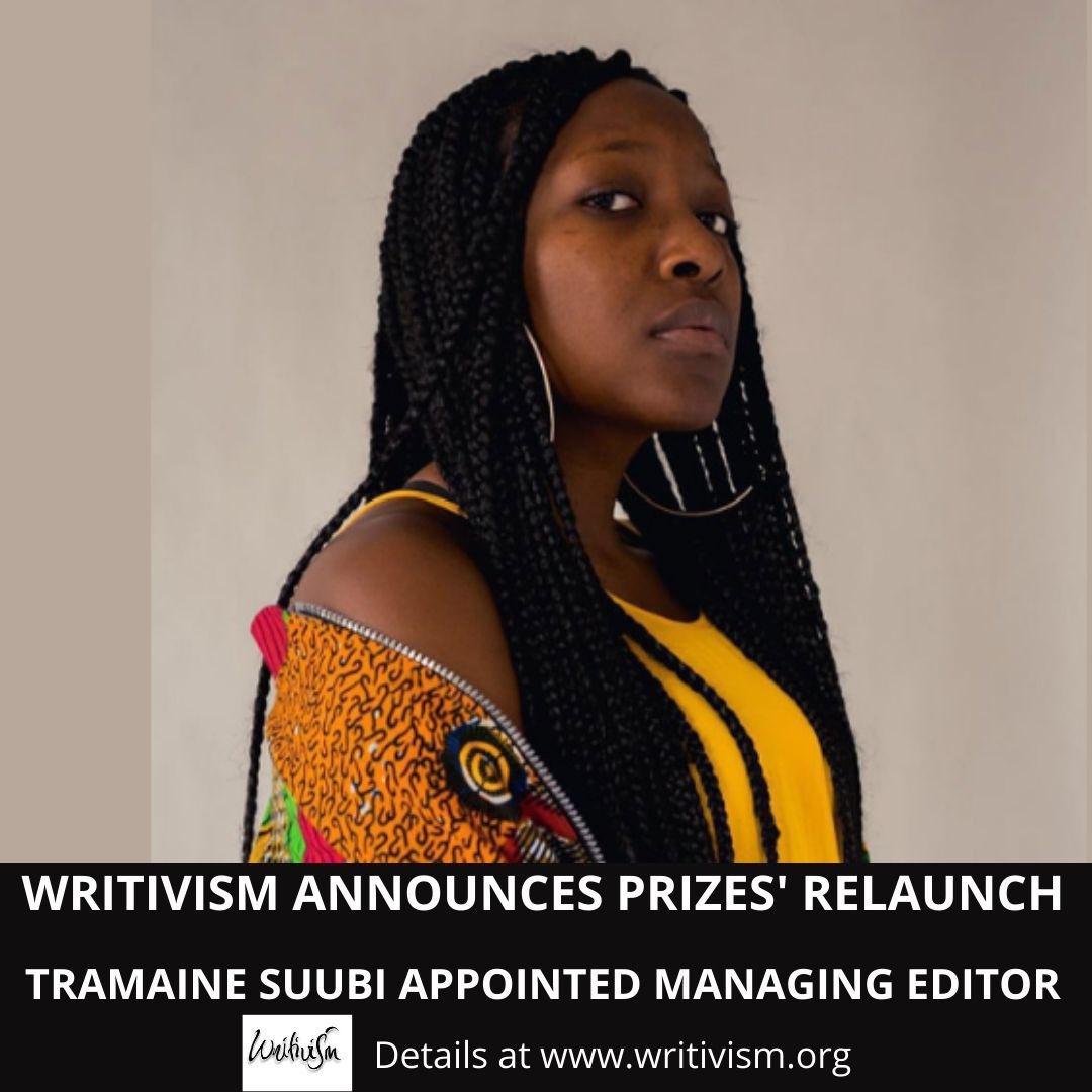 We are happy to announce our relaunch with prizes for short fiction, creative nonfiction and poetry in translation and Suubi Tramaine as managing editor, to mark our 10th year anniversary. Shortlisted writers will receive $50 (USD) &amp; winners, $1000 (USD).

writivism.org/2023/08/17/wri…