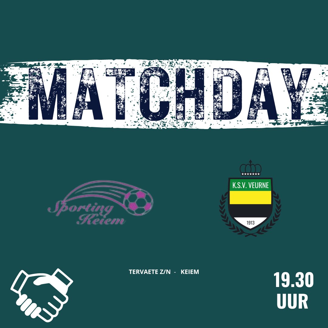 ⚽️ MATCHDAY 💛💚 #ksvveurne