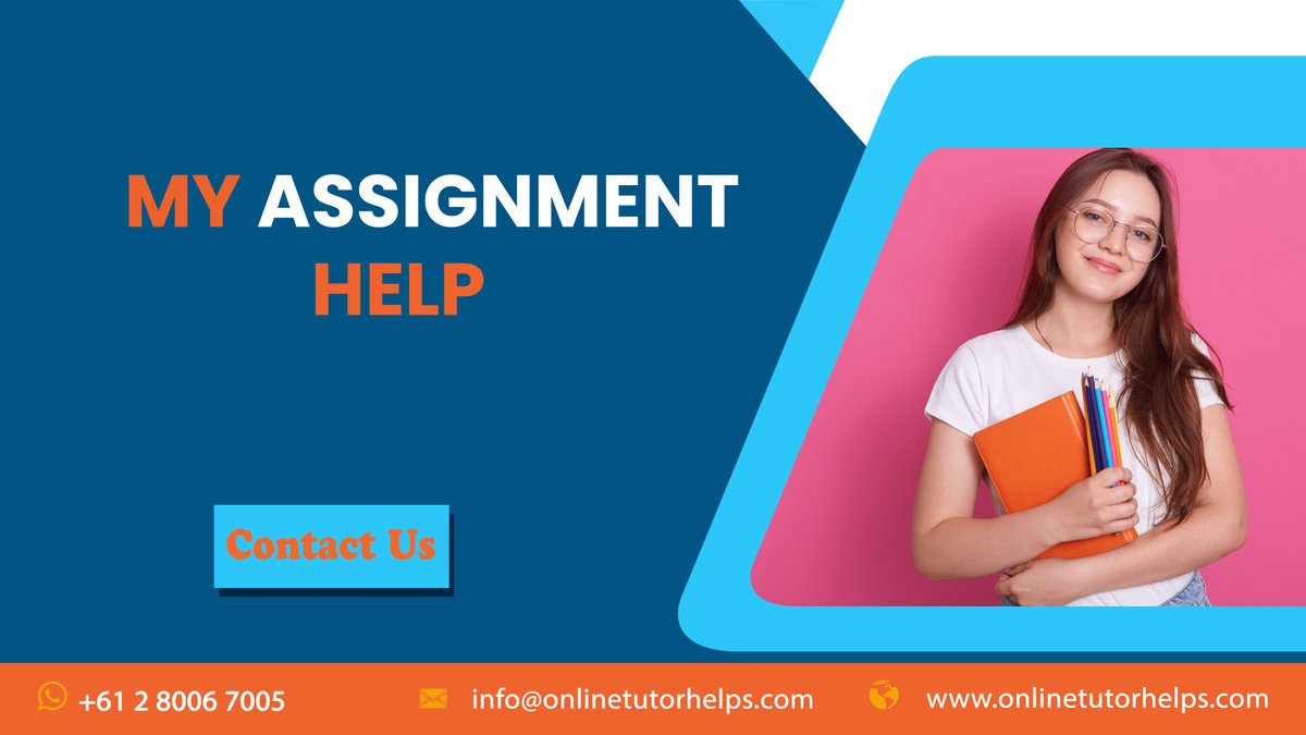LiveTutorHelp's tweet image. My Assignment Help is committed to delivering top-quality work that meets academic standards and requirements.
#MyAssignmentHelp
onlinetutorhelps.com/my-assignment-…