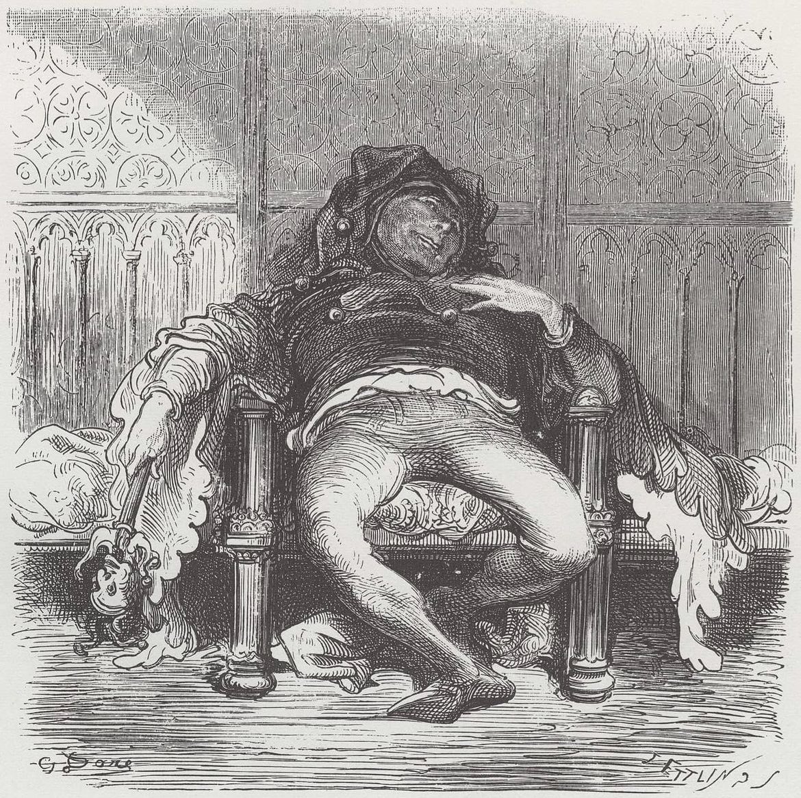 Historic Vids (@historyinmemes) on Twitter photo Triboulet was a jester for Louis XII, the King of France from 1498 to 1515. He is perhaps most famous for slapping the king on the butt. This act greatly angered the king, and he threatened to have Triboulet executed. After taking a moment to calm down, the king decided to spare Triboulet was a jester for Louis XII, the King of France from 1498 to 1515. He is perhaps most famous for slapping the king on the butt. This act greatly angered the king, and he threatened to have Triboulet executed. After taking a moment to calm down, the king decided to spare