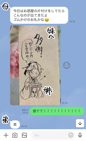 家族LINE 