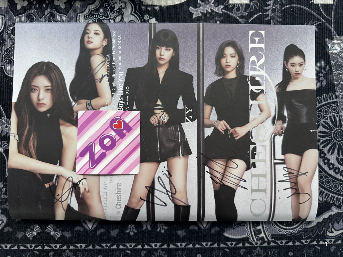 ✨ ITZYサインアルバムイベント✨
ZOAをご利用いただく全ての
お客様への感謝の気持ちを込めて

イベント致します~❤️‍🔥🎁🇰🇷

RT、イイネ、フォローしてくれた方1名様に抽選で贈呈いたします❣️
※鍵アカ除く🙅‍♀️
8月31日に個別にてご連絡させて頂きます♪
#ITZY #ZOA代行 #サインアルバム