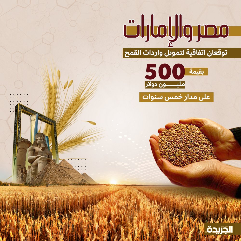 وقع مكتب #أبوظبي للصادرات التابع لصندوق أبوظبي للتنمية مع وزارتي التعاون الدولي والمالية والهيئة العامة للسلع التموينية بجمهورية مصر العربية اتفاقيات خاصة ببرنامج التمويل الدوار بقيمة 100 مليون دولار أمريكي بحيث يتم تجديدها سنوياً ولمدة 5 سنوات ليصل إجمالي التمويل 500 مليون دولار