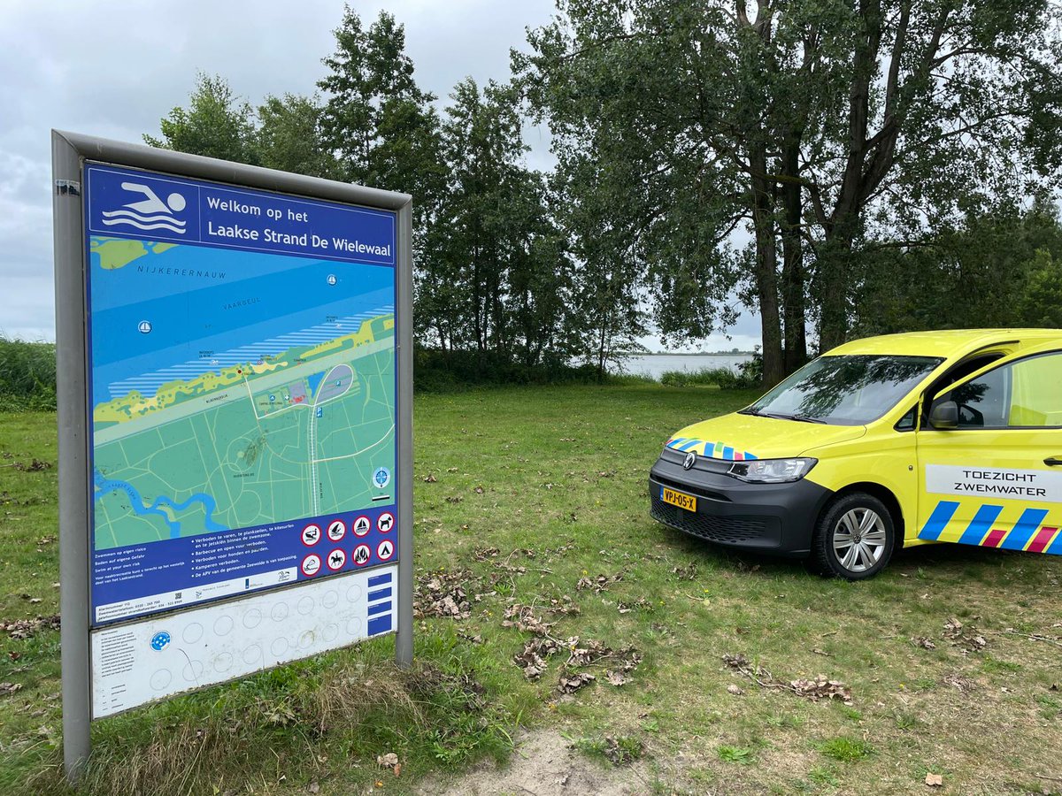 Goed nieuws! De waarschuwing voor #blauwalg op de stranden Laakse Strand en Laakse Strand de Wielewaal is inmiddels weer opgeheven.
