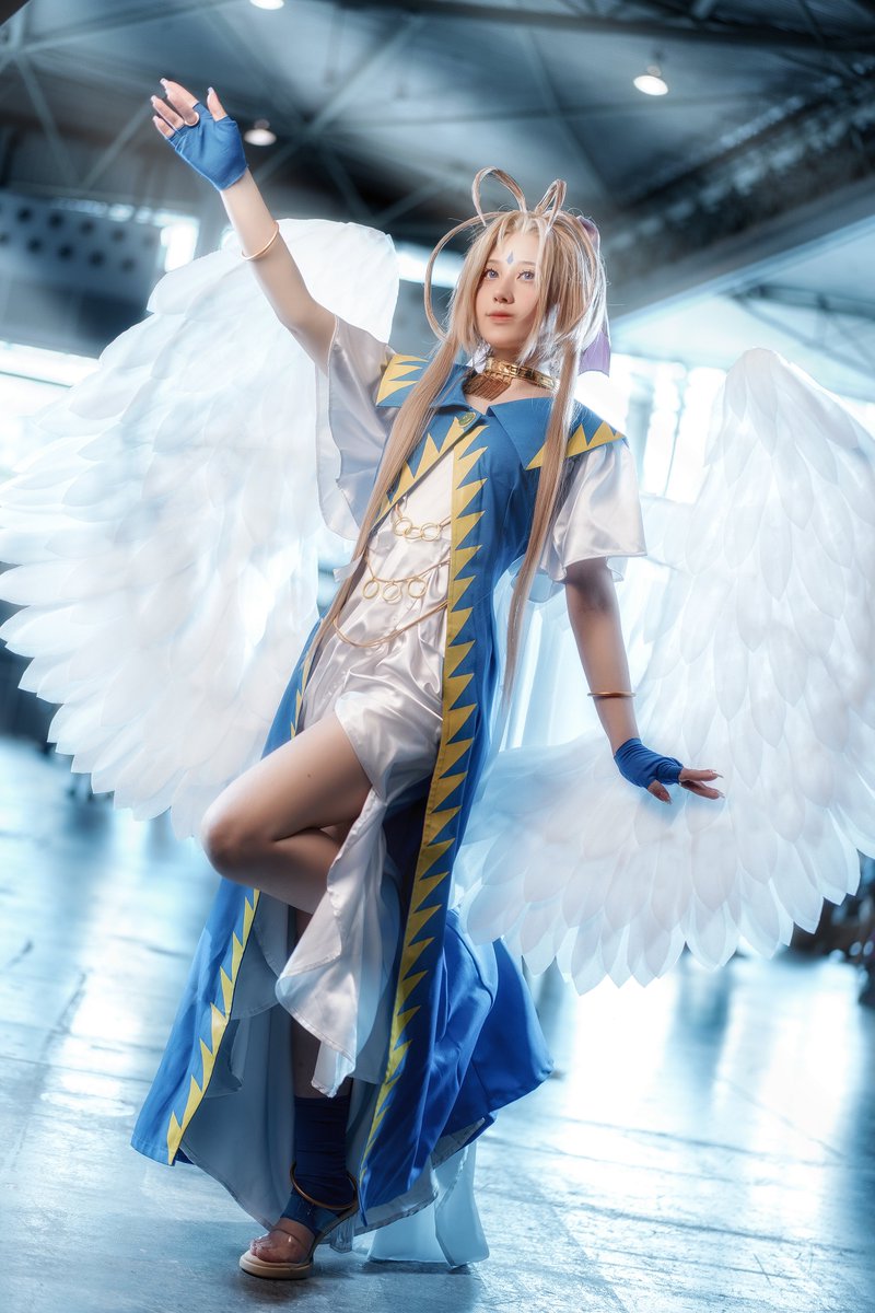 ayanami_00_'s tweet image. 🪽
⌈ 你好，这里是助人女神事务所。
  我是为了救助像你这样遇到困难的人才来到这里的。
  ——来吧，请说你的愿望吧！⌋

🪽
贝露丹蒂：@ayanami_00_
摄影：微光Shines

🪽
#cosplay #COMIDAY #CD26 #Belldandy #ベルダンディー #ahmygoddess #ああっ女神さまっ