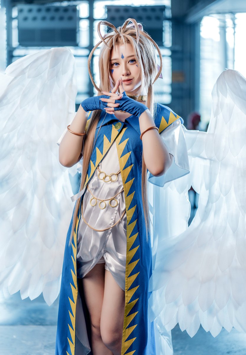 ayanami_00_'s tweet image. 🪽
⌈ 你好，这里是助人女神事务所。
  我是为了救助像你这样遇到困难的人才来到这里的。
  ——来吧，请说你的愿望吧！⌋

🪽
贝露丹蒂：@ayanami_00_
摄影：微光Shines

🪽
#cosplay #COMIDAY #CD26 #Belldandy #ベルダンディー #ahmygoddess #ああっ女神さまっ