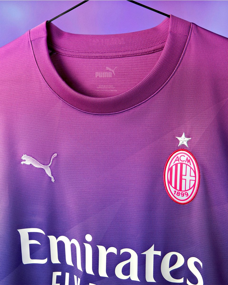 O novo terceiro equipamento do Milan 🔥