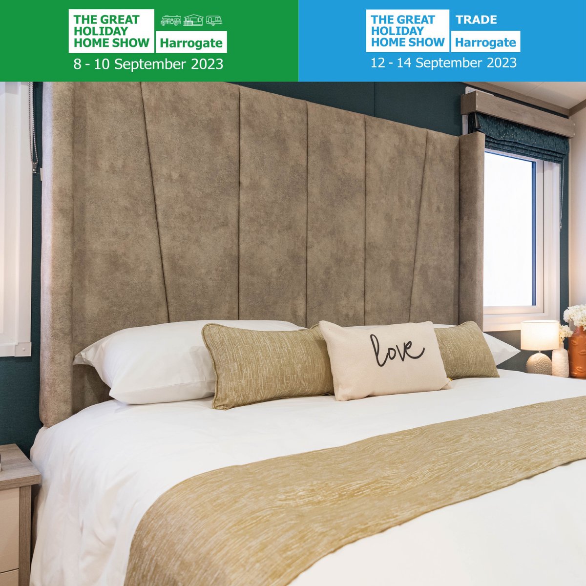 Our wonderful Artisan Lodge will be going to the Great Holiday Home Show too! (Well, all our models are actually!) 💙
It’s BRIGHT, it’s BOLD and it is just BEAUTIFUL!
Stop by our stand to see our beautiful range of designs for yourself! 🎨
omar.co.uk/homes/artisan-…