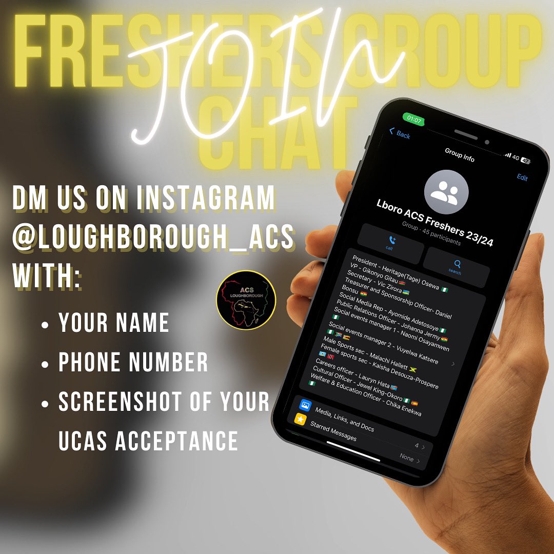 Loughborough ACS tweet media