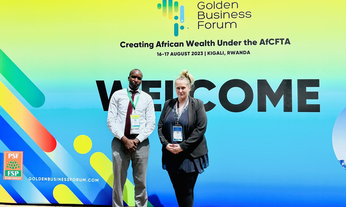 EBC_Rwanda's tweet photo. As EBCR we appreciate our collaboration with @PSF_Rwanda and to see our members attend the #GoldenBusinessForum. Today we will have our EBCR President @Giova59 on the panel in the afternoon and we hope you are enjoying the forum! https://t.co/JWq6R0PhZ6