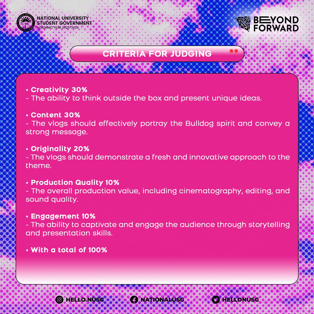 HelloNUCSG's tweet photo. Cameras on the ready freshies! Bring out the storyteller in you.🗣️🎥

#FreshiesWeek2023
#NUJeans2023
#EmpoweredToEmpower
#BeyondForward

READ MORE: https://t.co/C3kZ8u5pRH https://t.co/9oWyeFrXb2