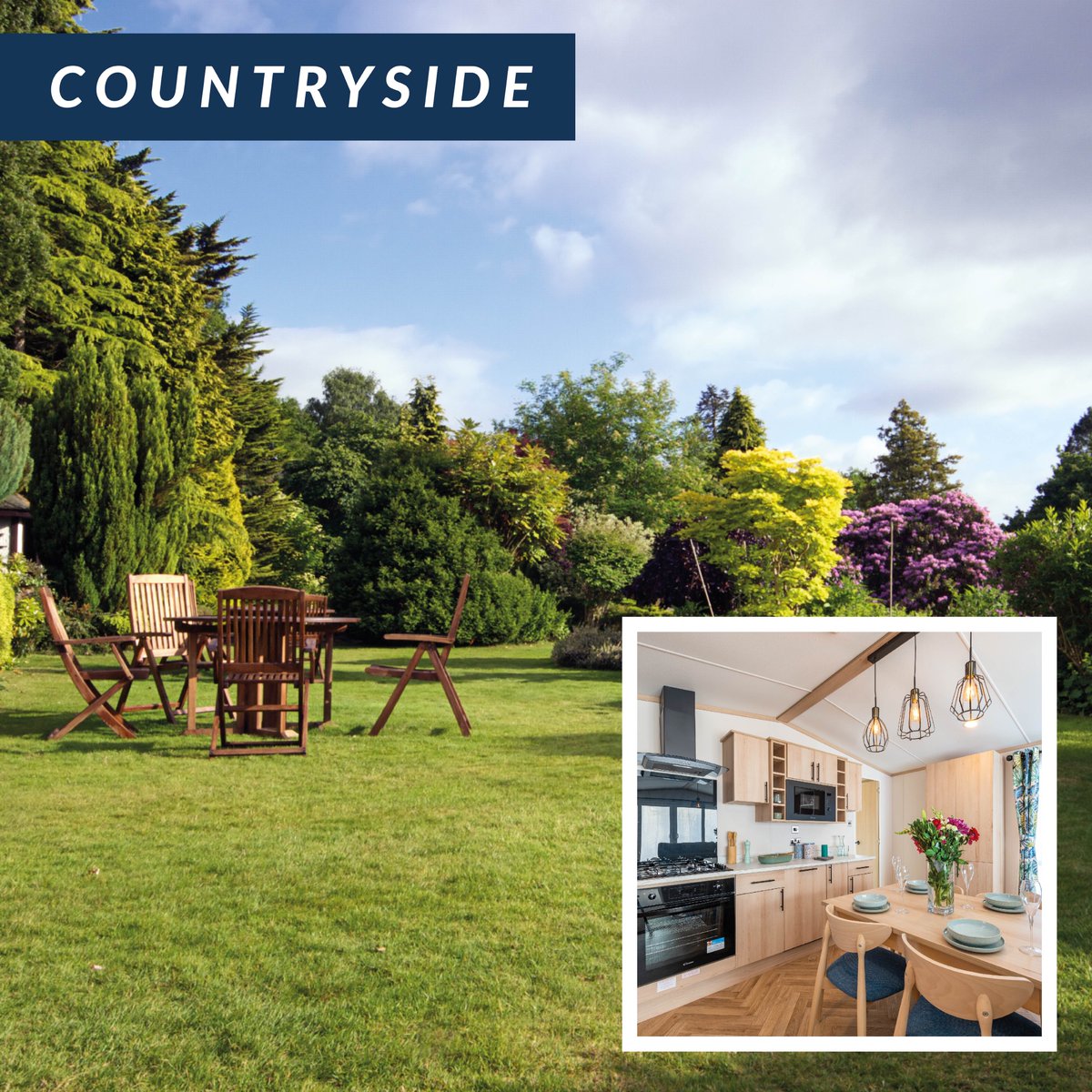 Would you choose COASTAL 🌊 or COUNTRYSIDE🌳?
When buying a holiday home on-park, there are so many different locations to choose you’ll be spoilt for choice!
Would you like to wake up to the sea breeze? Or perhaps you’d like to be surrounded by beautiful woodland?💙