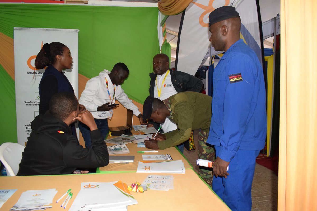 EngineersBoard's tweet photo. Day 2 of Devolution Conference 2023. Looking forward to engage more with you at @EngineersBoard exhibition booth. Karibuni sana.

@TransportKE @Roads_KE @EngEKMwongera @TheIEK @ACEK1968 

#DevolutionConference #DevolutionConference2023 #EngineersStandardKe #EngineersKe https://t.co/zgnMVPS1KW