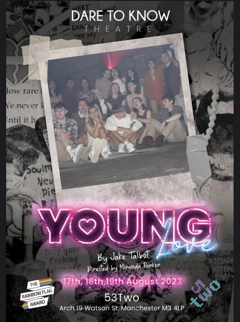 DaretoKnowTC's tweet image. TODAY’S THE DAY!

What an honour it has been producing this show, every single member of the cast &amp;amp; creative team have worked their socks off &amp;amp; wow does it show!

We can’t wait to share Young Love with you this weekend!

There are still tickets available: daretoknowtheatre.com/shows-and-tick…