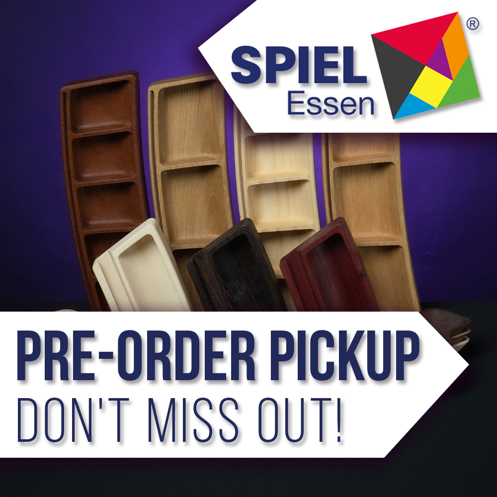 LaseroxInserts's tweet photo. #spiel2023 #organizers #pickup
Essen Spiel pre-order pickup❗
🤔 But why is it important? Because we can't take all the products out with us, so for you this is the only way to secure the organiser you wish during the exhibition!
#boardgaming #spielmesse #lasercut #spieltag https://t.co/jYK4uJnBNF