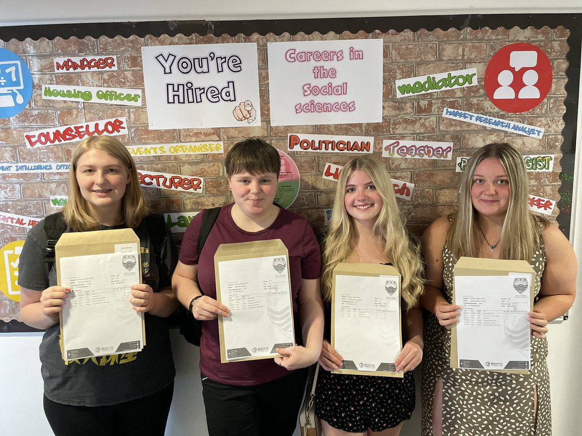 Etone College (@etonecollege) on Twitter photo Well done to Grace, Elise, Keira and Jess who go off to study Business, Sociology, Psychology and Criminology at <a href="/MyBCU/">Birmingham City University</a>, Sheffield University and Coventry University respectively!
#ResultsDay2023 Well done to Grace, Elise, Keira and Jess who go off to study Business, Sociology, Psychology and Criminology at <a href="/MyBCU/">Birmingham City University</a>, Sheffield University and Coventry University respectively!
#ResultsDay2023