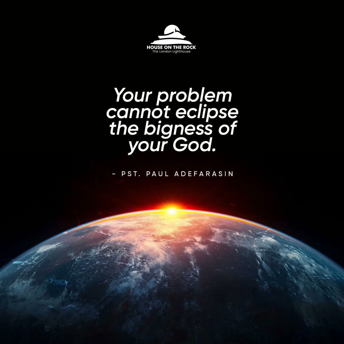 hotrlondon's tweet image. God is bigger than..
...your Naysayers 
...your Detractors
..Time
...Eternity.
He is not in eternity, eternity is in him.
He is infinite.

So look beyond your 5 senses, and the situation in front of you. Stay calm, focus on God and trust Him! 

#antifragile
#indomitable