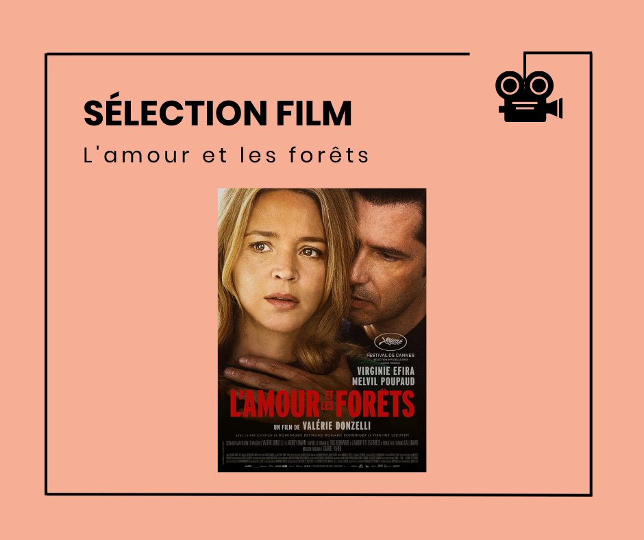 SÉLECTION FILM 🎬 L’amour et les forêts est un film de Valérie Donzelli, inspiré librement du roman d'Éric Reinhardt. Il raconte l’histoire d’une femme prise au piège de son mari et met en scène les mécanismes de l’emprise conjugale sous la forme d’un thriller psychologique.