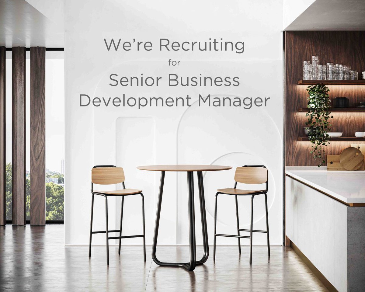 Orn_Furniture's tweet photo. Reminder - we're recruiting.

At ØRN Furniture, we are constantly moving forward, and we are now actively recruiting for the position of Senior Business Development Manager, covering the Midlands/London area.

If you would like to apply, please contact chris.hutchins@orn-int.com. https://t.co/mYI51dkOSm