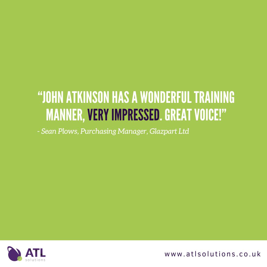 HelenBrewster's tweet image. With 23 years of experience, our expert trainers like John provide exceptional training experiences. 🌟 Discover the benefits of our tailored training at atlsolutions.co.uk . 💼🌐 #ATLSolutions #CustomizedTraining #BoostYourSkills