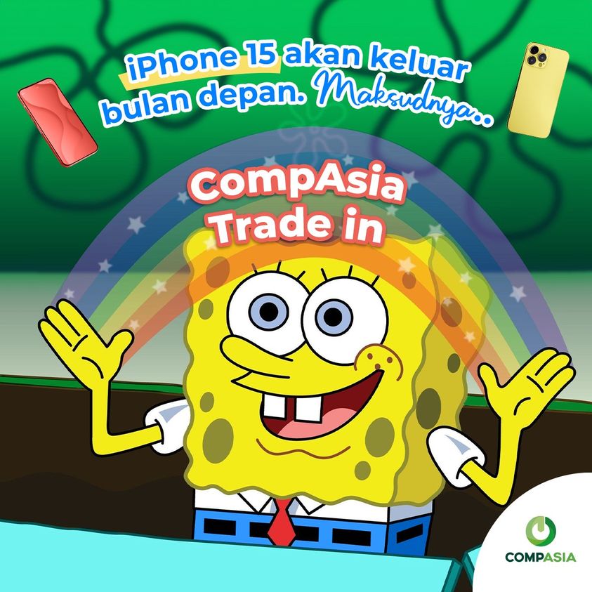CompAsiaMY's tweet photo. iPhone baru nak keluar!!
Ini tanda sudah tiba masanya untuk menjual telefon lama anda dan beri laluan kepada π· iPhone 15 π· yang akan datang!
Dengan CompAsia App, boleh je tukar phone lama anda! Tunggu apa lagi? Trade in la fon you sekarang!
#CompFans #InstaCash #CompAsiaMY https://t.co/AtHZHQCV5v