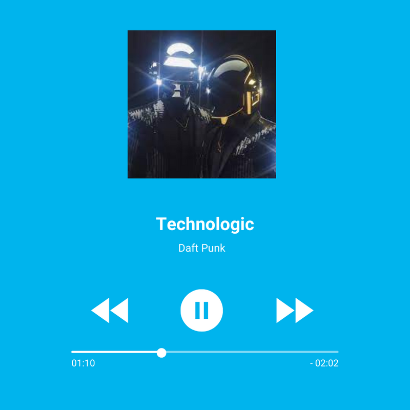 'Technologic' by the iconic French electronic music duo, Daft Punk, is a true testament to the digital age! 🎵🔌
-
'Human After All', is a catchy compilation of tech commands like 'upload', 'download', 'refresh', and 'plug'. 🎧

#DaftPunk #Technologic #DigitalAge #HumanAfterAll