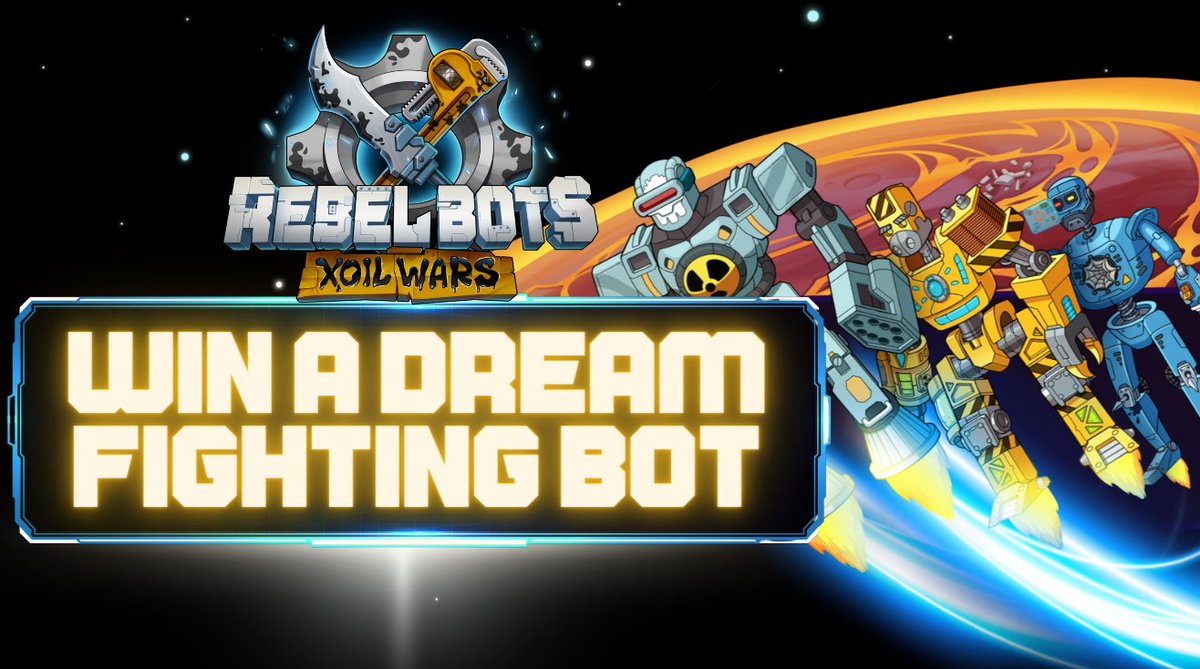 🔥SEASON 2 BETA GIVEAWAY🔥

⚔️Win a dream Fighting Bot in our first season 2 beta giveaway!🤖🤩

⬇️To enter...
• Follow us☑️
• Like &amp; RT this🦾
• Post a victory screenshot from season 2 beta in the comments🏆
• Tag 3 friends in the comments🚀

⏰You have 72 Hour to Enter!