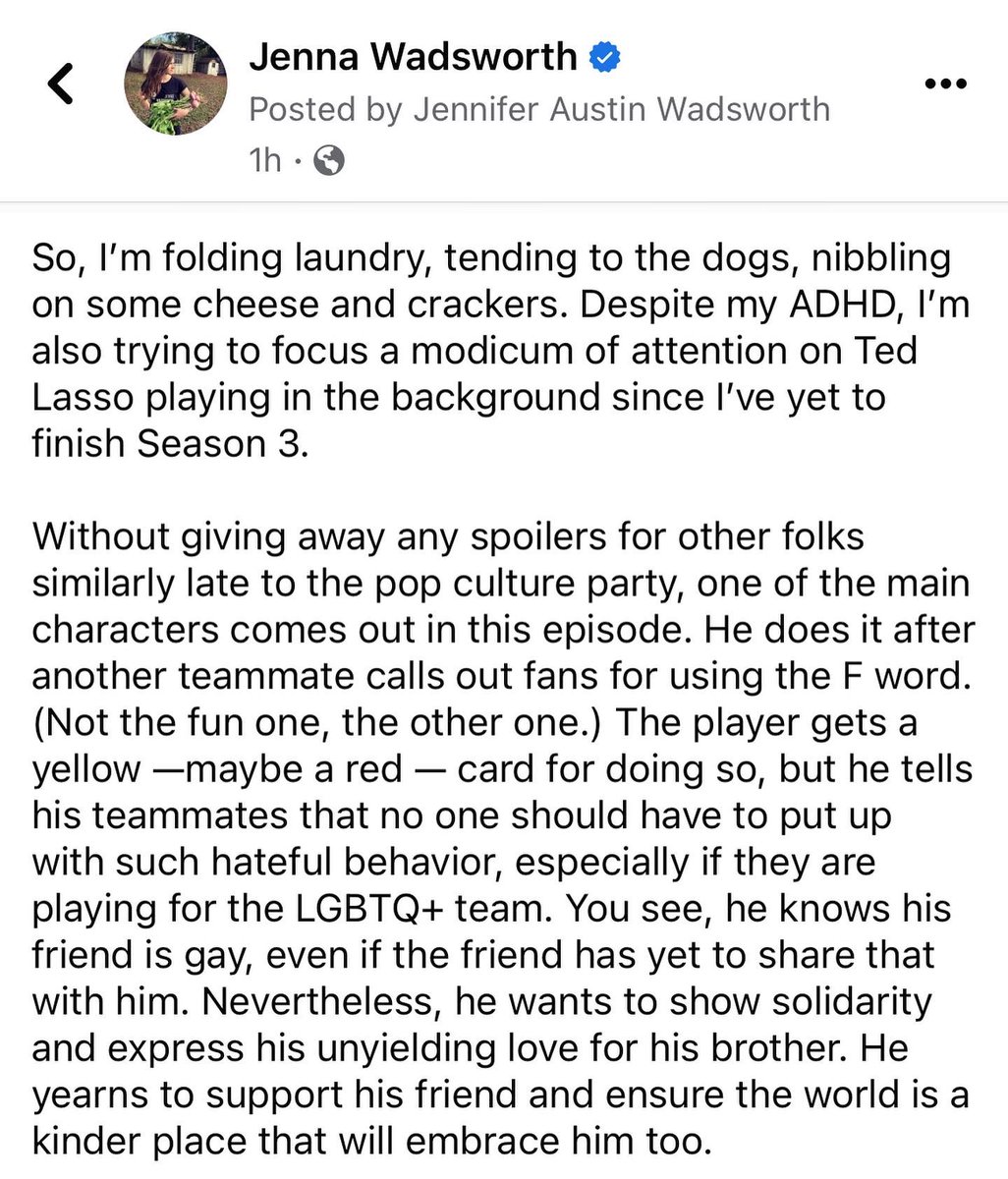 jennawadsworth's tweet photo. Y’all, I’m a puddle. I just want all of my rainbow-flag-flying siblings to feel cloaked in love + empathy. I want us all to be safe. I want us to be free. And I want to live in a world where those things are not only possible, but expected, guaranteed, &amp; affirmed. 

#NCpol #NCGA https://t.co/hgszvxLkQD