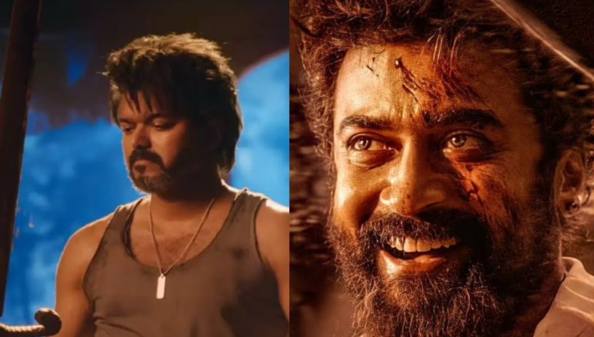 RaajaRanni's tweet photo. #Rolex &amp; #Leo Phone Conversation Scene..😌🔥 

#InDream #Kanguva https://t.co/cPfJf2Fdoc