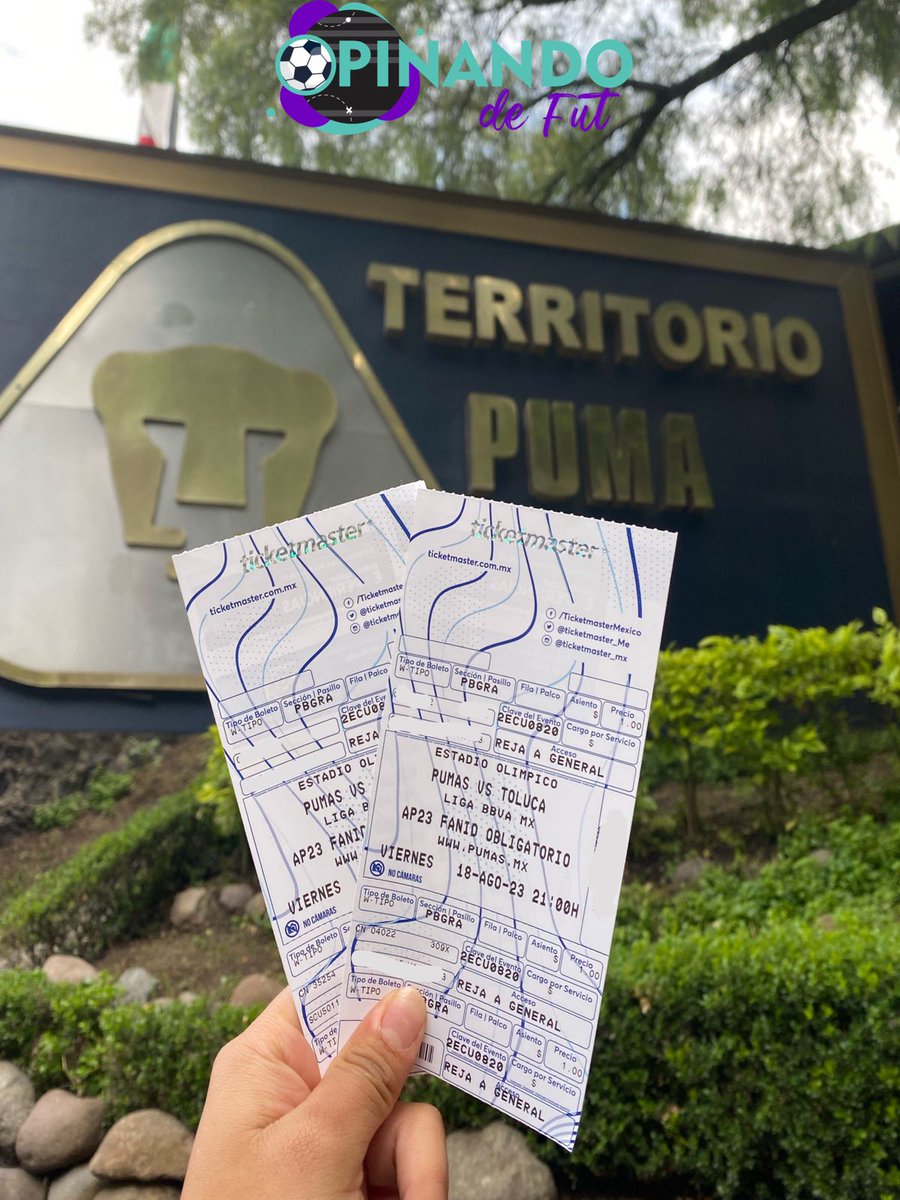 colaboradorasop's tweet photo. #OPINANDODEFUT

🚨TE REGALAMOS BOLETOS 🚨

@PumasMX y @DaniAbrilFR TE REGALAN 1 PASE DOBLE para el partido Pumas vs Toluca. 

🗓️ Viernes 18 de Agosto 
🕘 21:00 hrs
🏟️ Estadio Olímpico Universitario 

Comenta tu pronóstico del partido, síguenos en Instagram y ya estarás participando. 
Tienes hasta las 20:00 hrs del Jueves 17 de Agosto para participar. 

SUERTE! 🍀
