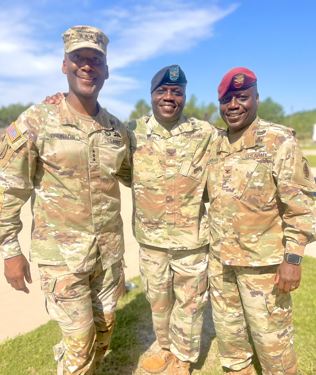 Family is everything! No finer honor than to follow in my father’s footsteps and serve this Nation, with my best friends by my side.