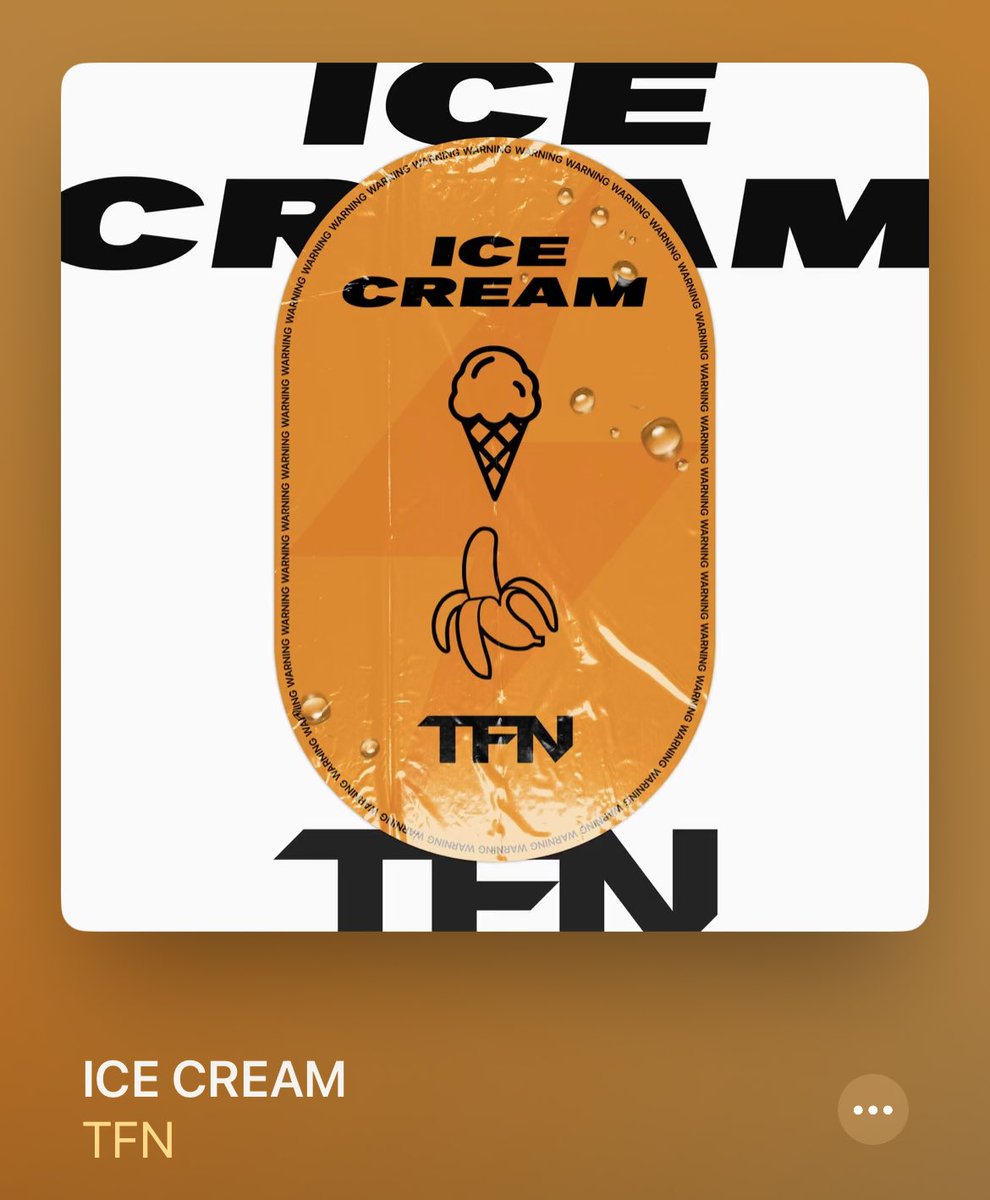 [INFO]
Hari ini TFN akan merilis Digital Single "ICE CREAM" yang merupakan single kedua dalam Bahasa Latin setelah "When The Sun Goes Down".

Lagu akan dirilis hari ini pukul 13.00 WIB dan sekarang sudah tersedia di Spotify.

#TFN #티에프앤 #ICECREAM #TFNINA