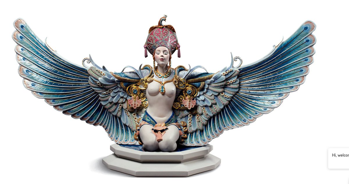 Winged fantasy Woman Sculpture. Limited Edition 01002005 sellyourlladro.com/listing/winged…  #LladroLimitedEdition
#PorcelainArtistry
#WingedFantasySculpture
#CollectiblePorcelain
#Lladro01002005
#PorcelainBeauty
#ArtfulSculpture
#LladroCollectibles
#LimitedEditionArt
#PorcelainFigurine
