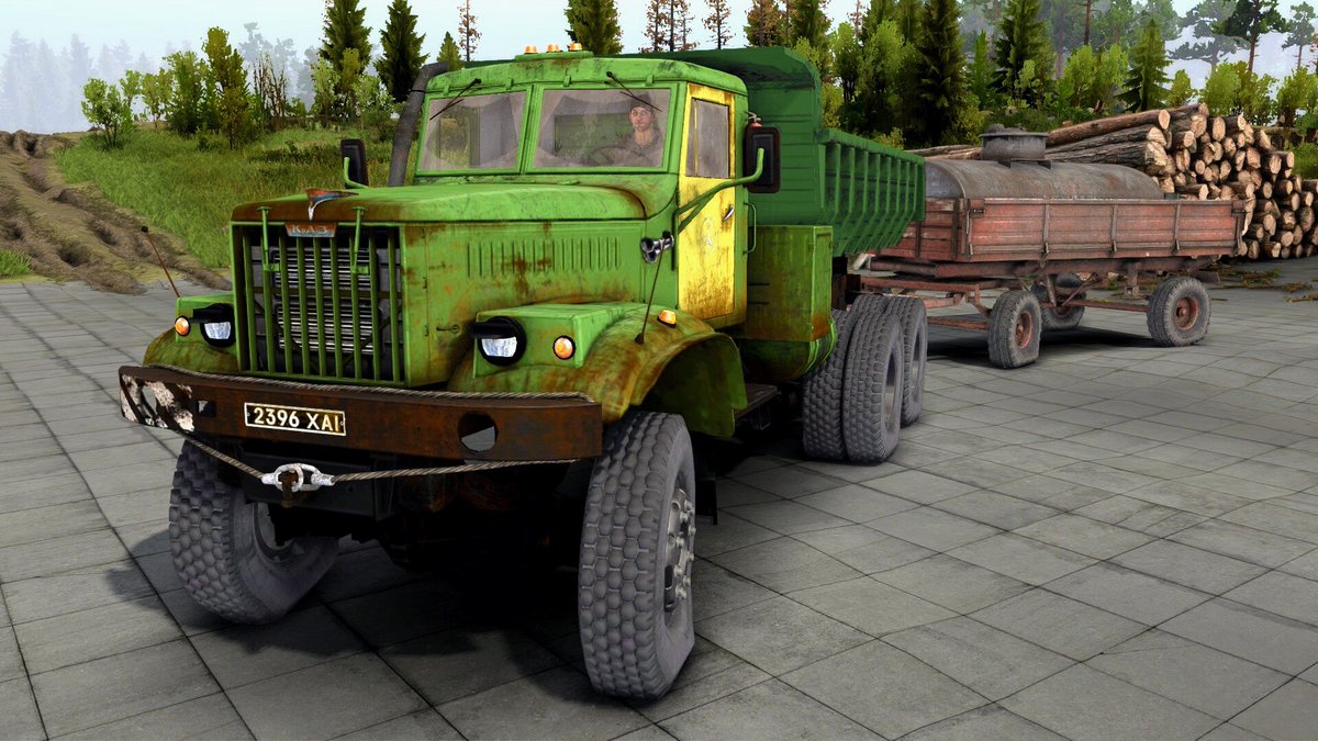 offsimmaniac's tweet image. youtu.be/bUM5EeYjJbE #spintiresrevival #spintires #kraz255