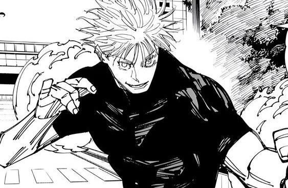 dailygojo_'s tweet photo. the beauty of gojo satoru since he was released from the prison realm https://t.co/y54BsKqQNg