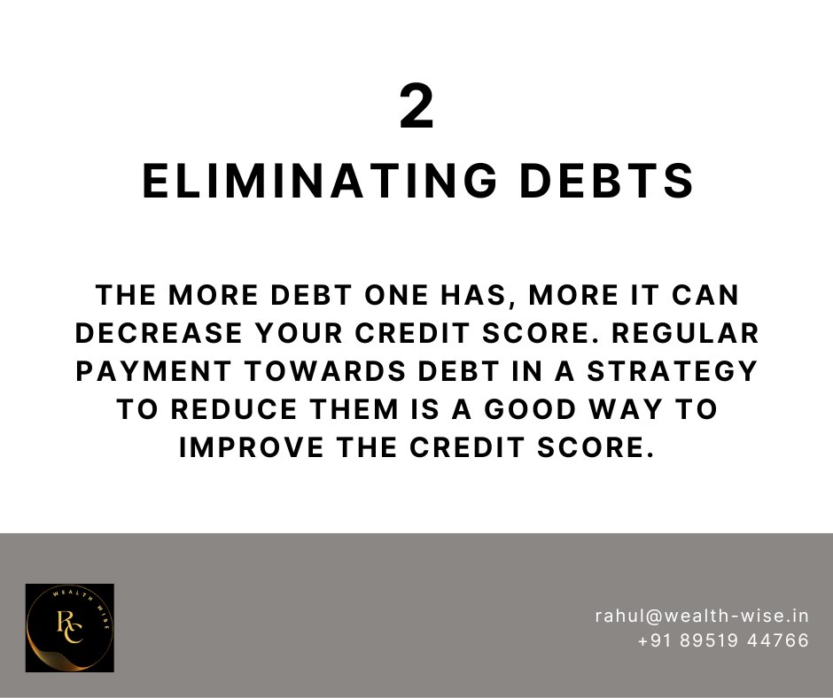 5 ways to improve your credit score and take it above 750

What is a CIBIL score? It is 3 digit no. reflecting your credit worthiness
#creditrating #creditrepair #cibilscore #financialwellness #wealthwise #wealthmanagement #financialplanning #responsiblecredit #wealthgeneration