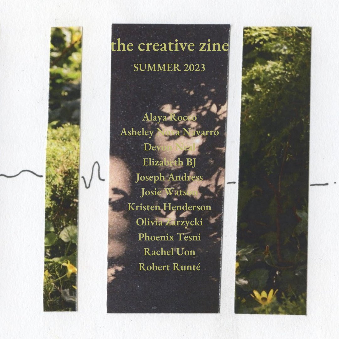 Summer 2023 issue is out!    
Read here: thecreativezine.wixsite.com/thecreativezin…