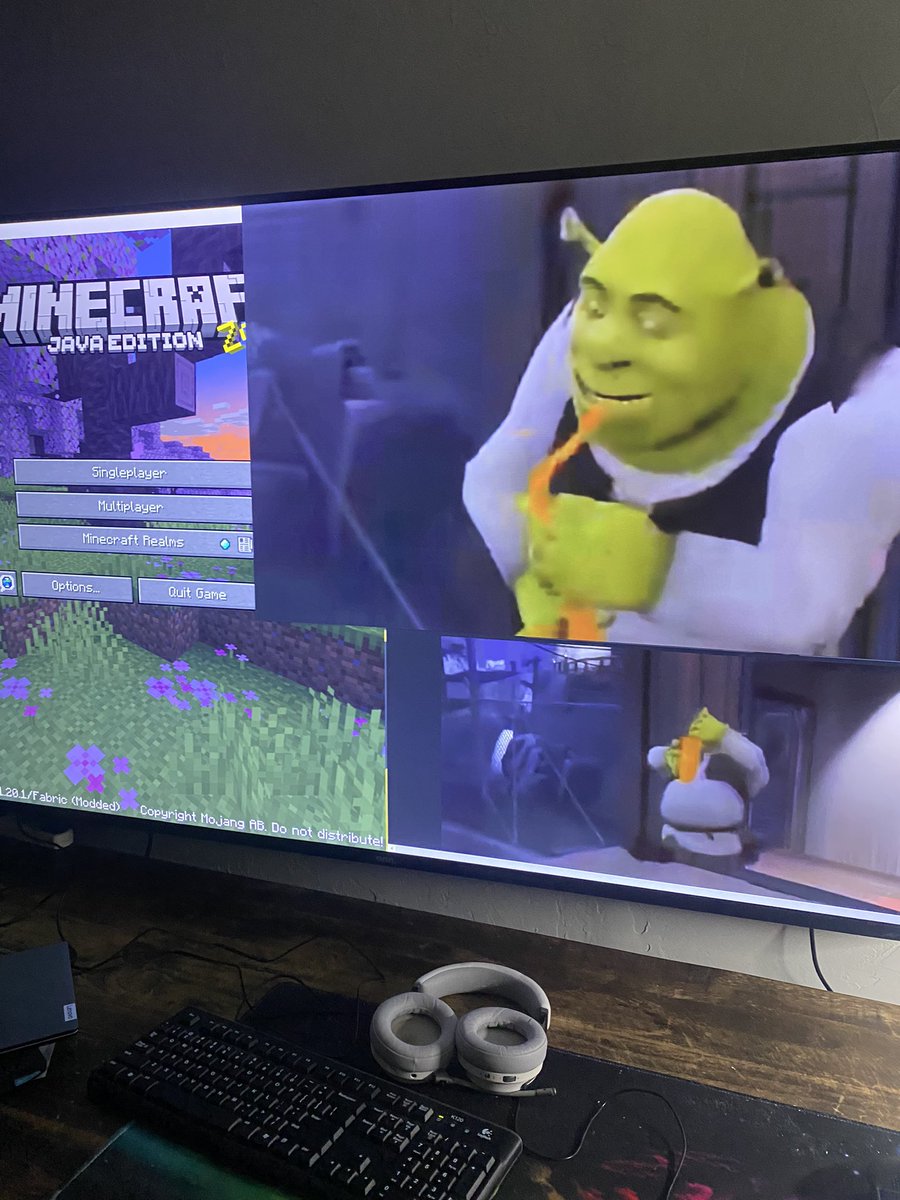 GolemShorts's tweet photo. New monitor set up https://t.co/rmN8yskymA