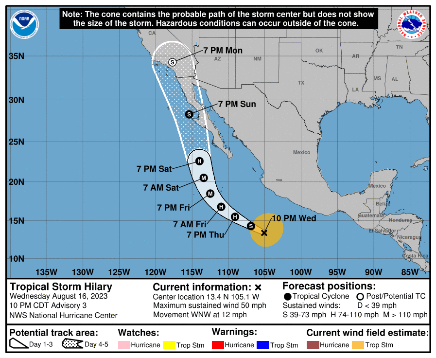 Will be storm chasing in Southern California Sunday/Monday, covering California's first potential tropical cyclone landfall since 1939.

Significant flash flooding will be the biggest threat, especially in southeast California deserts.