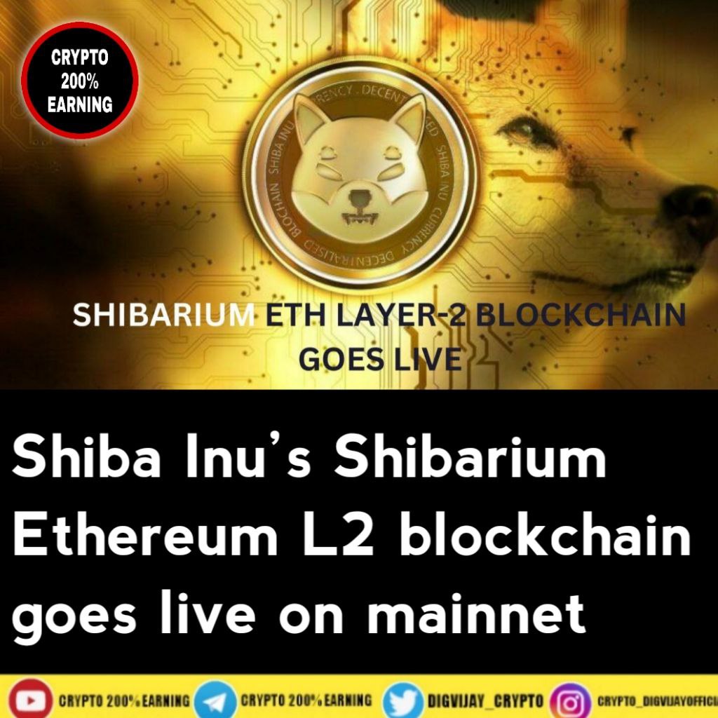 Digvijay_Crypto's tweet photo. #Shiba Inu’s #Shibarium #Ethereum L2 blockchain goes live on mainnet https://t.co/YMOgNe71JF