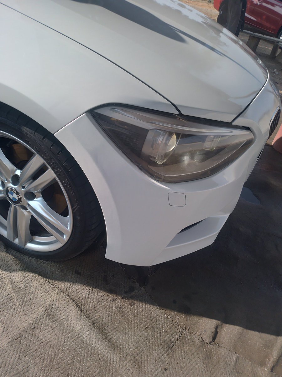mntabr01's tweet photo. BMW came for a right corner bumper repair and complete bumper respray. We will make it look new again. Contact us today 0648865536 to book in your car.

The EFF #SkeemSaam #etvScandal #DJSBU #AskAMan Ballon #BBNaijaAllStar #Midrand https://t.co/zntwXkcobU