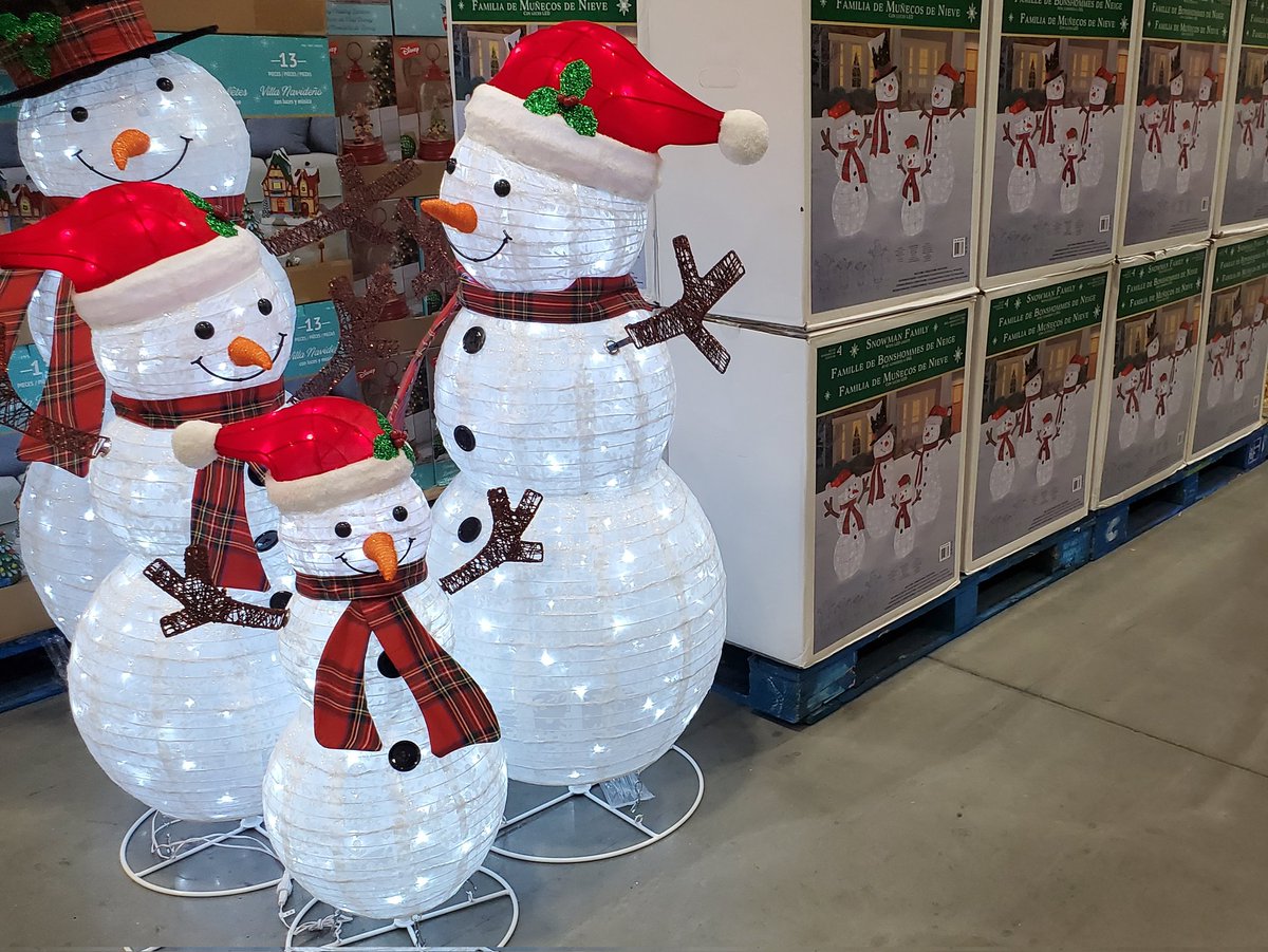 EricJFeldman's tweet photo. It's the middle of August and #Costco already has #Christmas decorations on display. Can anyone explain why? https://t.co/fHcOsm1raB