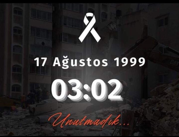 #MarmaraDepremi unutmadık unutmayacaz